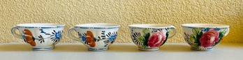 Made In Italy Floral Tea Cups