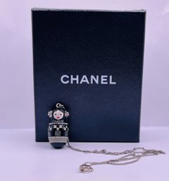 Vintage Chanel Russian Nesting Doll Necklace