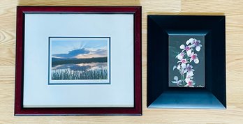 Duo Of Framed Photographs By Photographer Marty Tharp