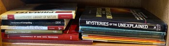 Small Grouping Of Books Including Mysteries Of The Unexplained And More