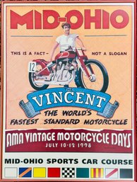 Jim Swintal July 10-12 1998 The Vincent Poster