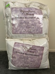 Pair Of King Size Comforters