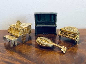 Assortment Of Miniature Decorative Instruments
