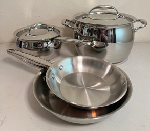 Stainless Steel Clad Copper Skillets And Pans