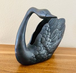 Cast Iron Swan Napkin Holder