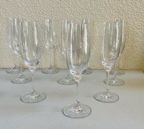 Mikasa Glass Champagne Flutes
