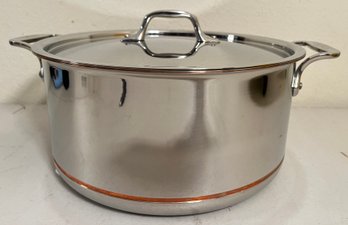 All-Clad Copper Core 8qt Stock Pan With Lid - NEW