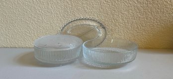 Small Decorative Glass Bowls And Tray