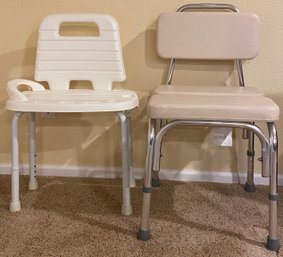 Tow Handicap Shower Chairs Including One By Guardian