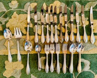 57 Pcs Of Oneida Flatware