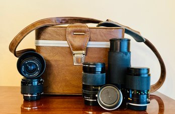 Lot Of  Aftermarket Lenses For Minolta Including Sigma