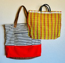 Two Large Tote Bags