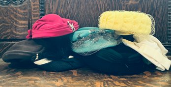 Collection Of Vintage Women's Stylish Hats
