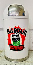 Vintage Bardahl Trash Can