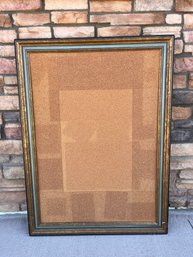 Large Framed Cork Board