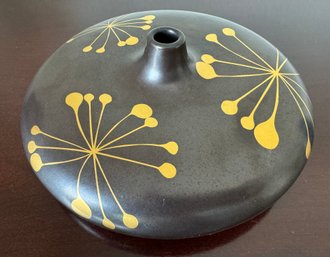 Mid-Century Modern Starburst Pattern Vase