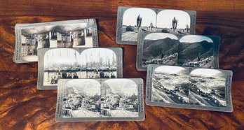 Antique Pictures And Historical Locations With Background