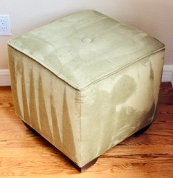 Green Square Ottoman/stool