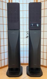 Pair Of Home Theater Active System Speakers