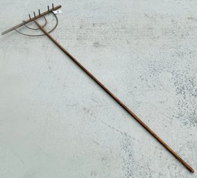 Primitive Wooden Rake