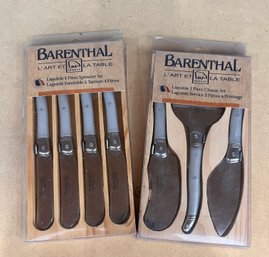 NIB Barenthal Cheese Knife And Spreader Sets