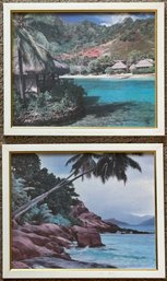 Pair Of Framed Paradise Prints