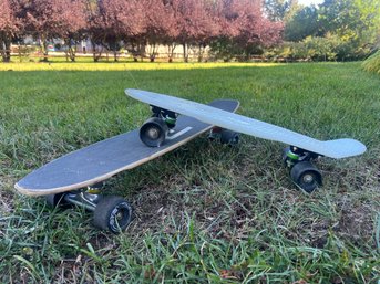 Pair Of Narrow Skateboards