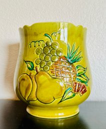 Vintage Cali USA Ceramic Fruit Storage Container