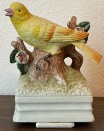 Gorham Yellow Canary Bird Music Box