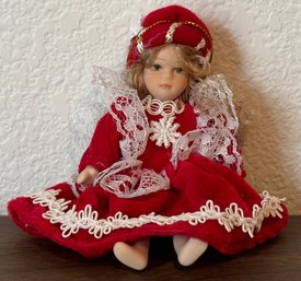 Mini Vintage Porcelain Doll