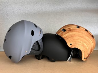 Trio Of Helmets