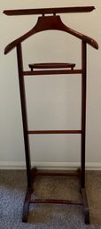 Vintage Italian Wooden Valet Stand