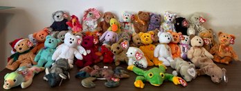 Large Collection Of Beanie Babies