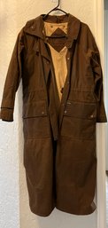Vintage Original Australian Outfitters Wax Cotton Trench Coat
