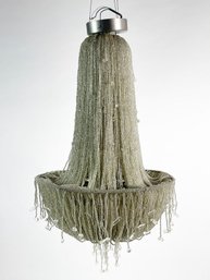 Restoration Hardware 1930s French Beaded Chandelier