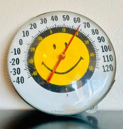 Vintage Happy Smiley Thermometer