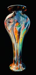 The Glass Forge Colorful Murano Vase