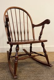 Oval Back Rocking Chair