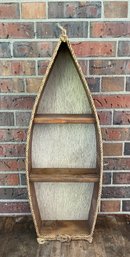 Small Standing Canoe Shelf