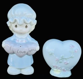 Vintage Precious Moment You Give Salt & Pepper Shakers