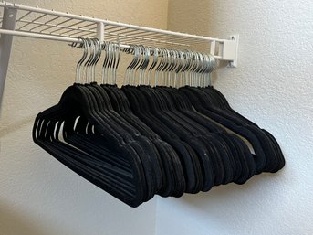 Black Velvet Hangers