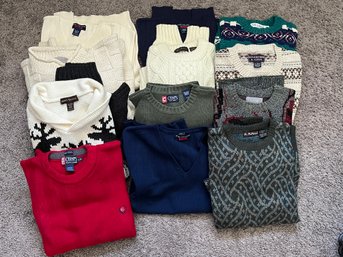Assortment Of Mens Sweaters
