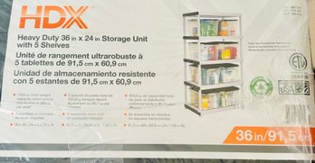 New Heavy Duty 5 Shelf Storage Rack
