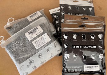 6 New-in Package Balaclava Neck Gaiters