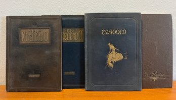 Yearbooks UC Davis & Grossmont Union HS 1928-1930 El Rodeo & El Recuerdo