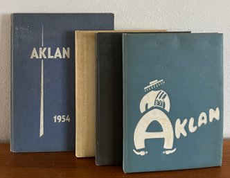 Yearbooks Acalanes High School, Lafayette CA 1954-1957 Aklan