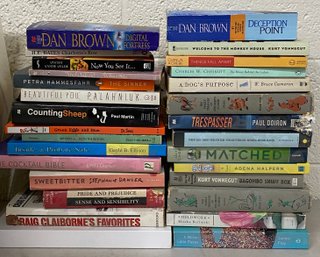 Large Assortment Of Books Including Stephenie Myer The Host And More