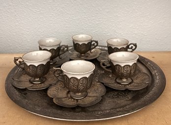 Moroccan- Style Coffee Or Tea Set