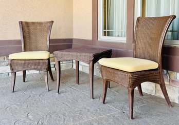 Summer Classics Outdoor Wicker Table & Chairs
