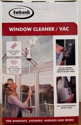 New In Box Ewbank Window Cleaner/ Vac